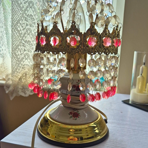 Vintage retro table - table, gold