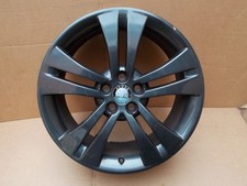 SKODA FABIA ORIGINAL MONTE ALLOY WHEEL VRS 7Jx17 SKODA 5J0601025HA