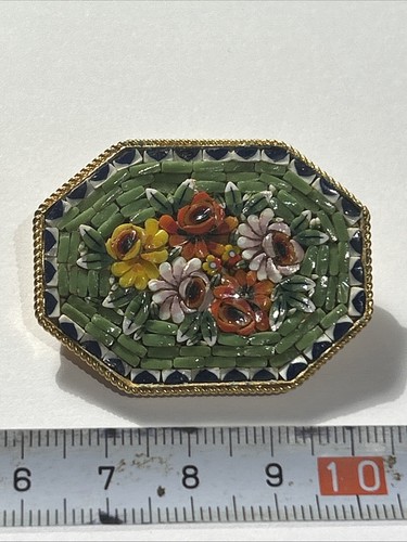 Vintage olive micro mosaic - vintage,
