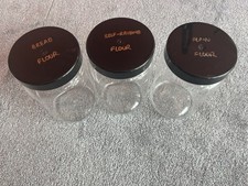 3x 2l Plastic Storage Containers