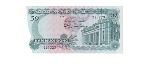 South vietnam 1969 dong - 1969,