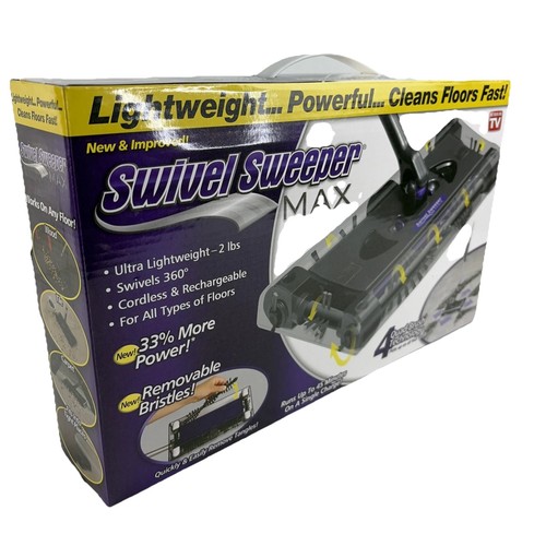 New swivel sweeper - new,
