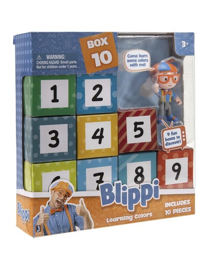 Blippi surprise boxes learning - blippi,