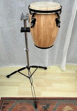 COMPACT 10" MINI CONGA AND STAND - EXCELLENT CONDITION