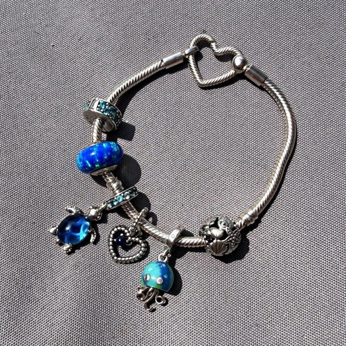 Pandora heart bracelet with