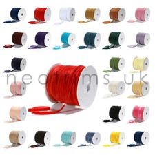 Velvet Ribbon 7mm,Velour Wedding Bridal Decor Thong Trim Jewelry Craft Trimming