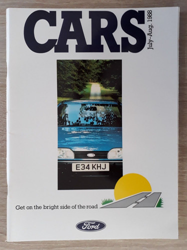 Ford cars range brochure - ford, 1988