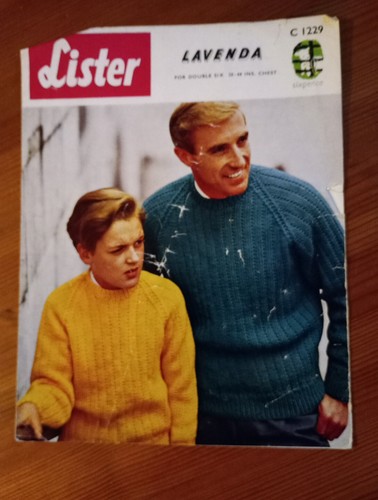 Sweater lister lavenda - sweater,