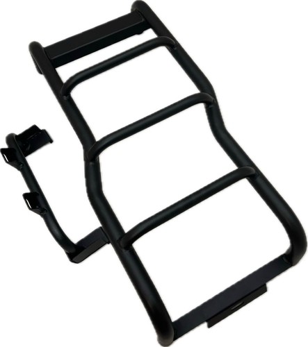Black alloy tailgate cargo - black,