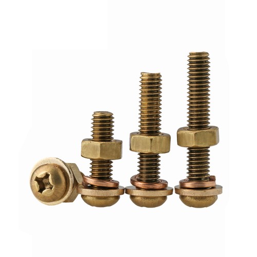 M8 solid brass - m4,