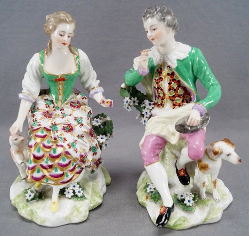 Pair antique early - antique,