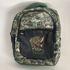 Smiggle Boys Rucksack – Dinosaur Stomp Backpack Green Comic Print