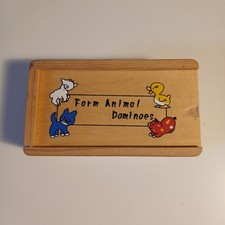 Vintage Wooden Farm Animal