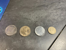 Mixed Foreign Coins (Belgian, South African, Italian & Brazilian)