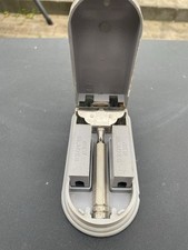 Vintage Ever-Ready Single Edge Safety Razor Shaving Set with Grey Bakelite Case