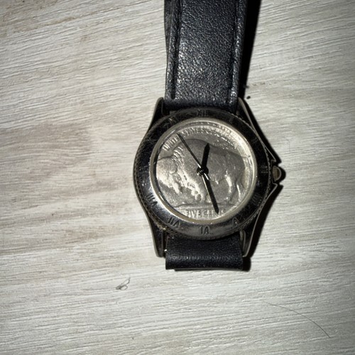 Peershardy nickel watch - nickel, us201
