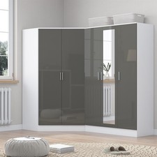 REFLECT Gloss 5 Door Wardrobe