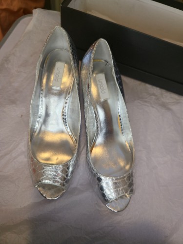 Untold silver peep toe - peep-toe, heels