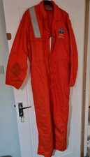 Amoco Offshore Oil Rig Overalls Boiler Suit 46R Vintage Workwear