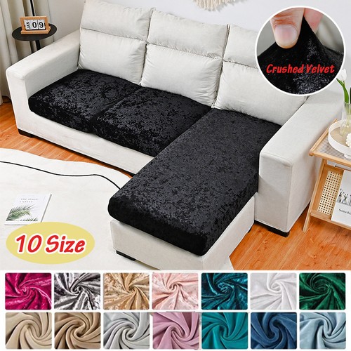 Crushed velvet stretch - stretch, sofa