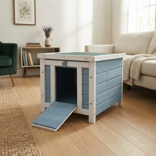 Compact wooden pet hideaway - compact,