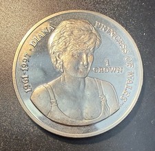 2007 Falkland Islands 1 Crown