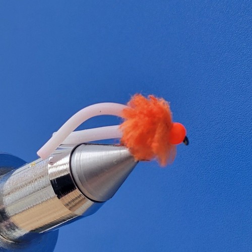 Barbless orange eggstacy - #10,