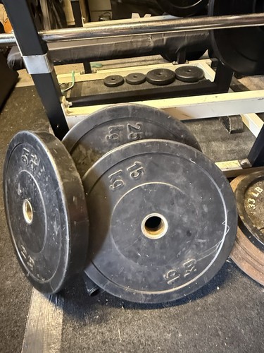 15kg olympic rubber bumper - x,