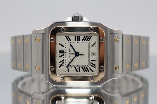 Cartier santos 18k - cartier,