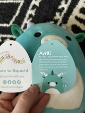 Avrill Squishmallow Plush Toy 8” Halloween Squishmallow