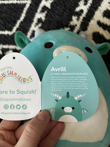 Avrill squishmallow plush - squishmallow,