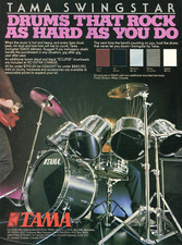 1985 Print Ad Tama Swingstar