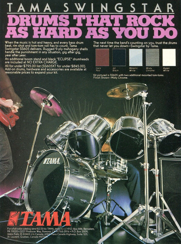 1985 print tama - ad,