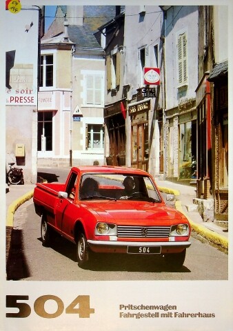 272858 peugeot 504 pick - peugeot, up