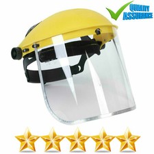 NEW VISOR FACE SHIELD EYE PROTECTION GUARD SAFETY WORK WEAR Welding Grinding 
