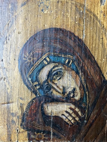 Theotokos greek orthodox icon - theotokos,