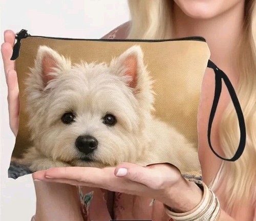Westie dog canvas - westie, up