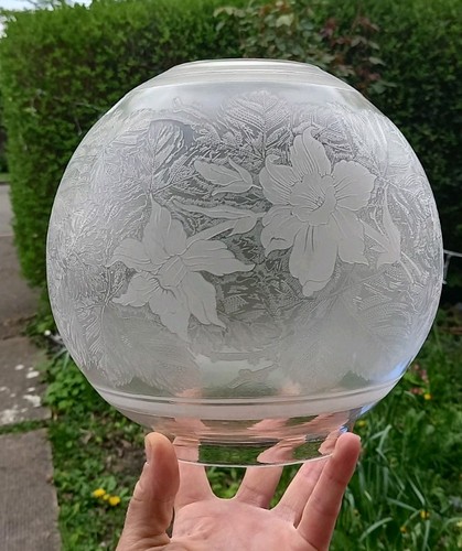 Victorian crystal etched - victorian,