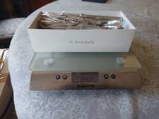 Antique Sterling Silver lot Not Scrap Craft Resale Spoons 925 Georgian 402g: 441