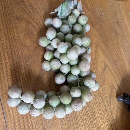 Vintage artificial faux - faux, grapes