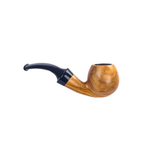 Mini olive wood tobacco pipe - mini,