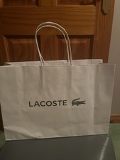 Lacoste Gift Bag and Tissue Paper Set 29cm x 22cm