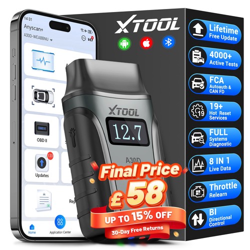 Xtool a30d car - xtool, obd2