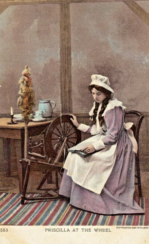 Postcard antique view - postcard, o