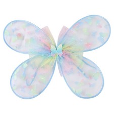 Adults Children Butterfly Fairy Wings Elastic Party Decor Sheer Durable Dreamy