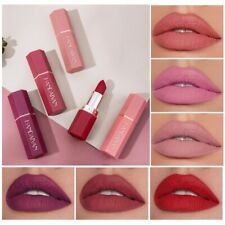 Long Lasting Waterproof Velvet Matte Lipstick – Rich Pigment Lip Color Makeup