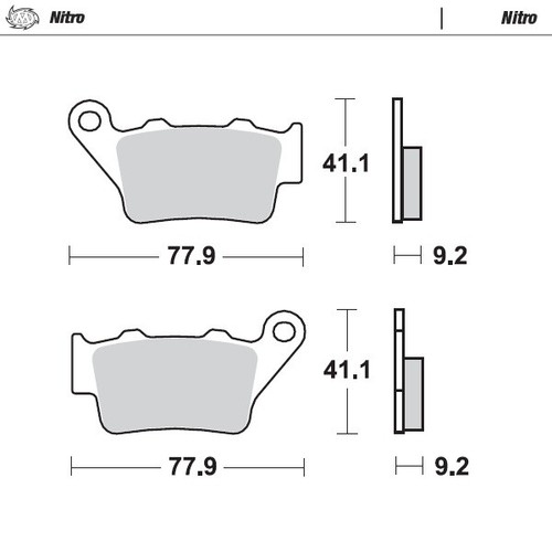 Moto master nitro rear - moto,