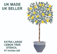 Large Lemon Tree Stencil