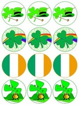 24 Irish Theme Fairy Cake