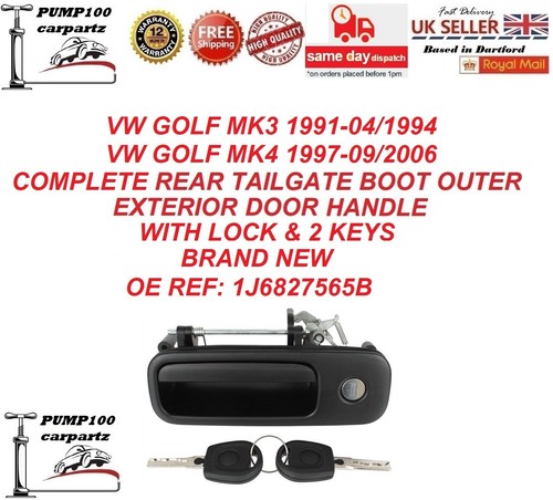 For golf 1997 2006 rear - golf, 1997-2006